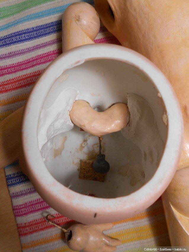 Реставрация антикварной куклы Gebruder Kuhnlenz молд 44-31