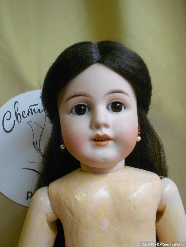 Реставрация антикварной куклы Gebruder Kuhnlenz молд 44-31