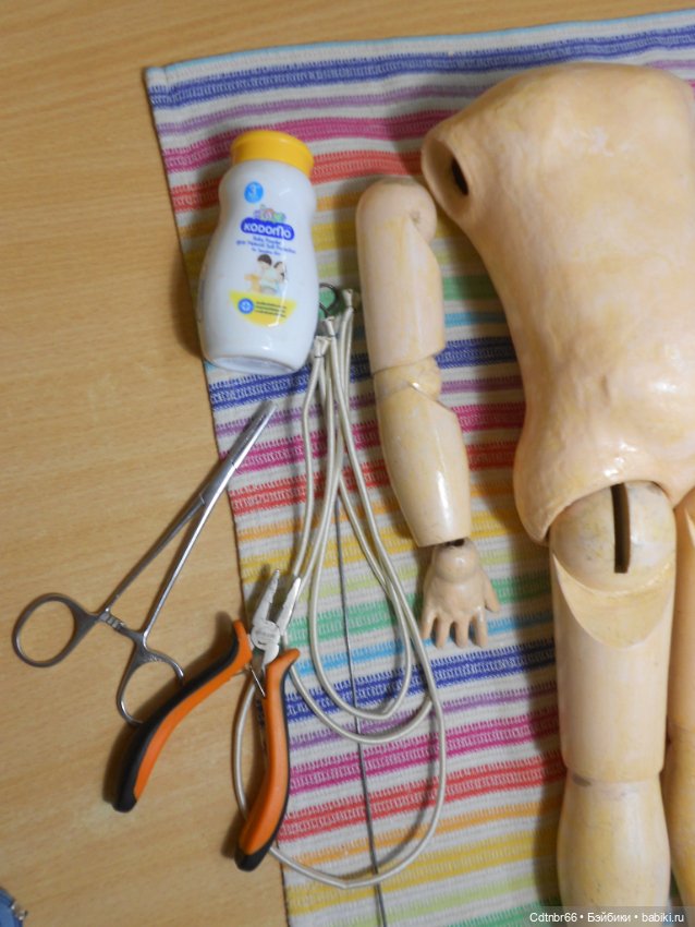 Реставрация антикварной куклы Gebruder Kuhnlenz молд 44-31