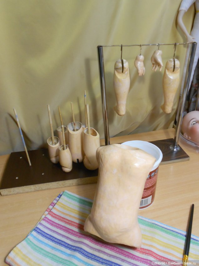 Реставрация антикварной куклы Gebruder Kuhnlenz молд 44-31