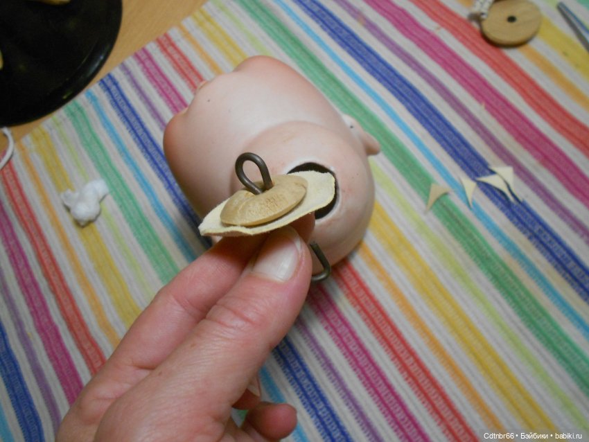 Реставрация антикварной куклы Gebruder Kuhnlenz молд 44-31