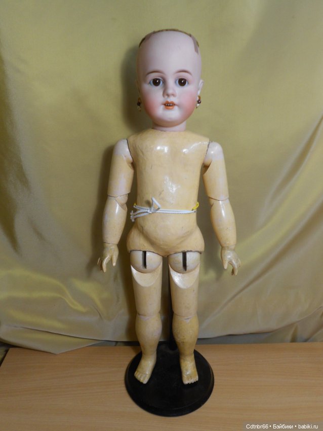 Реставрация антикварной куклы Gebruder Kuhnlenz молд 44-31