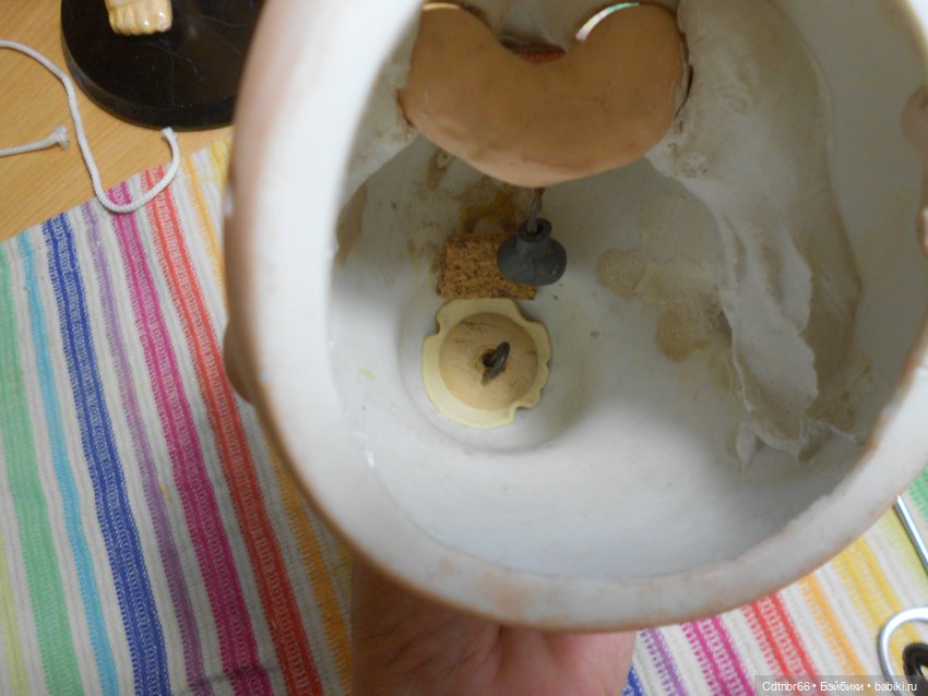 Реставрация антикварной куклы Gebruder Kuhnlenz молд 44-31