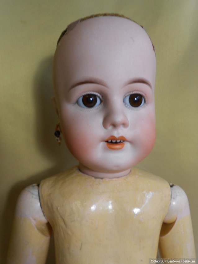 Реставрация антикварной куклы Gebruder Kuhnlenz молд 44-31 (фото 2)