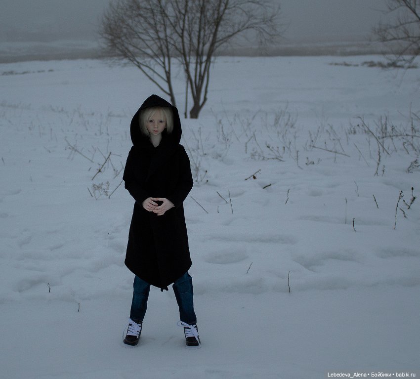 Рождественское туманное — Гибридизация кукол BJD (БЖД): пересадка головы