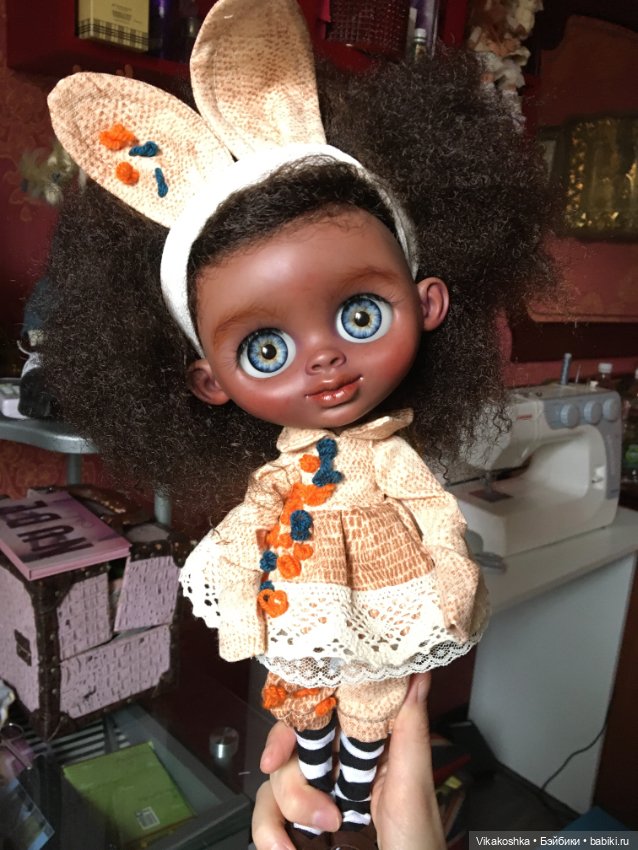 Биггерс. Чудесные малыши. Ооак. Афрозайчик