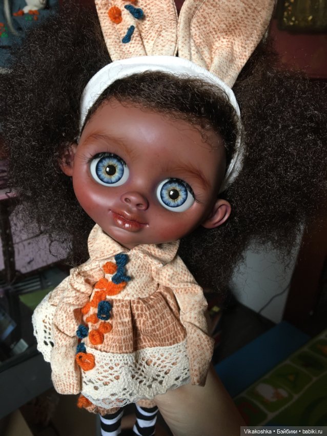 Биггерс. Чудесные малыши. Ооак. Афрозайчик (фото 10)