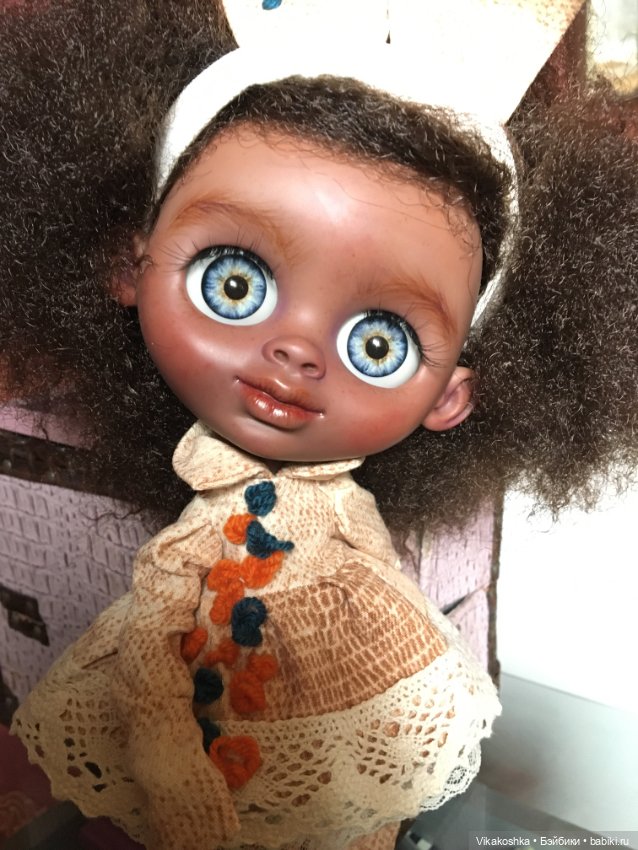 Биггерс. Чудесные малыши. Ооак. Афрозайчик (фото 7)