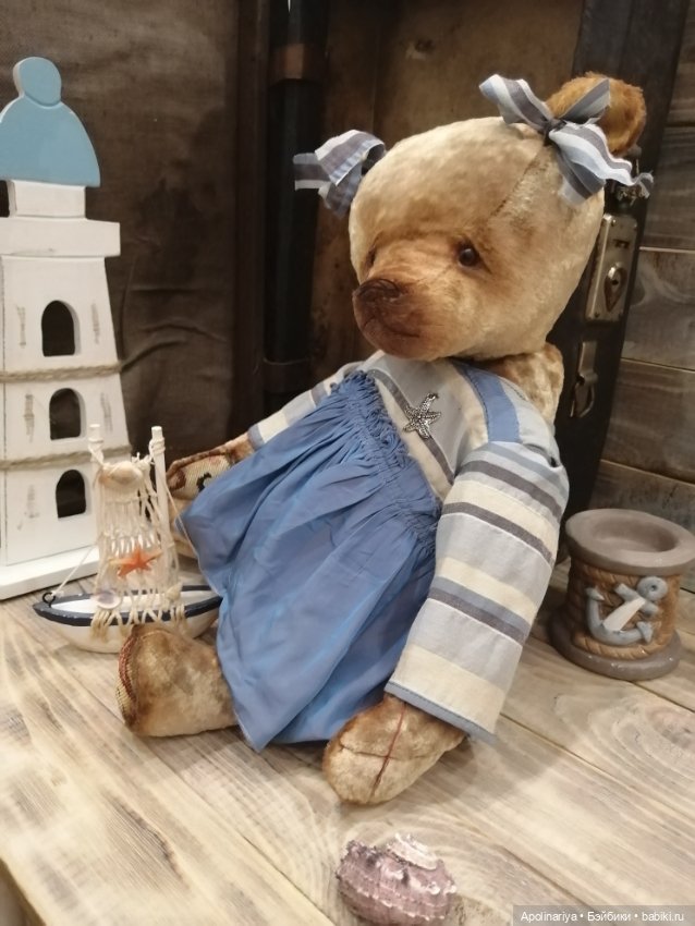Полетт. Мечты о море — Авторские мишки Тедди и друзья: фото