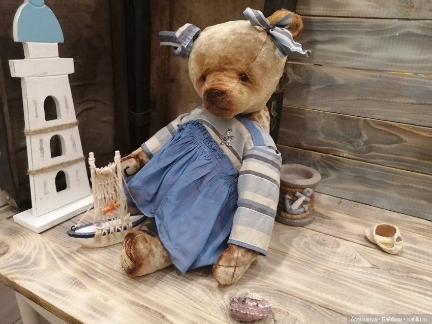 Полетт. Мечты о море — Авторские мишки Тедди и друзья: фото