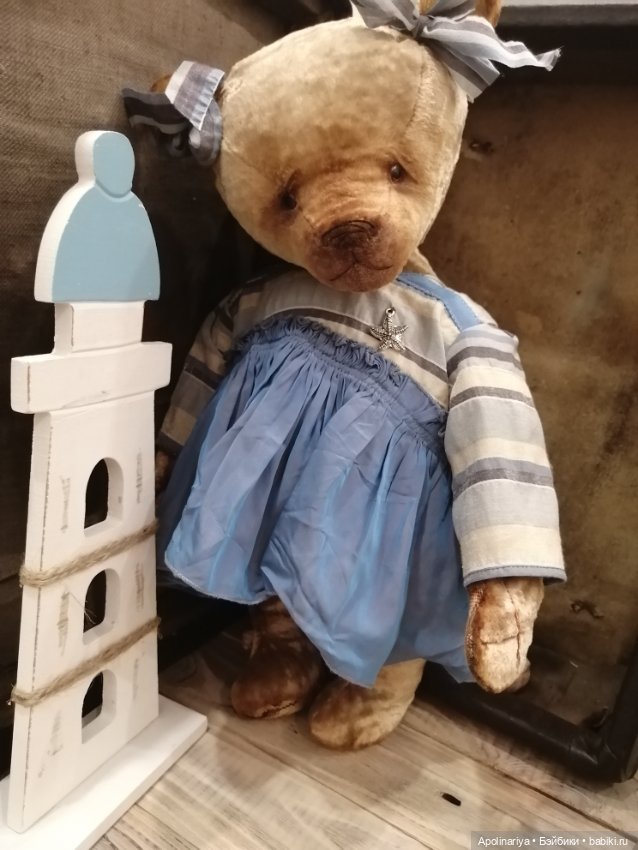 Полетт. Мечты о море — Авторские мишки Тедди и друзья: фото (фото 9)