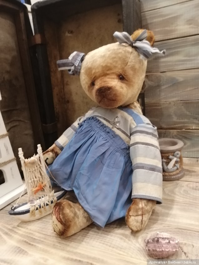 Полетт. Мечты о море — Авторские мишки Тедди и друзья: фото