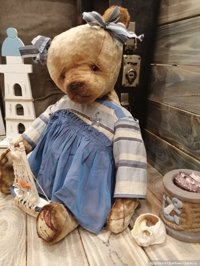 Полетт. Мечты о море — Авторские мишки Тедди и друзья: фото