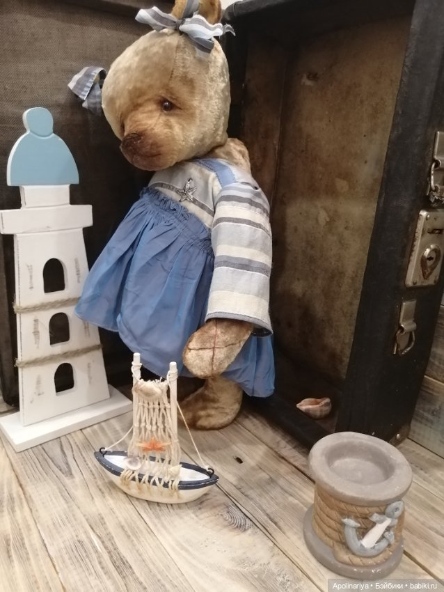 Полетт. Мечты о море — Авторские мишки Тедди и друзья: фото (фото 7)