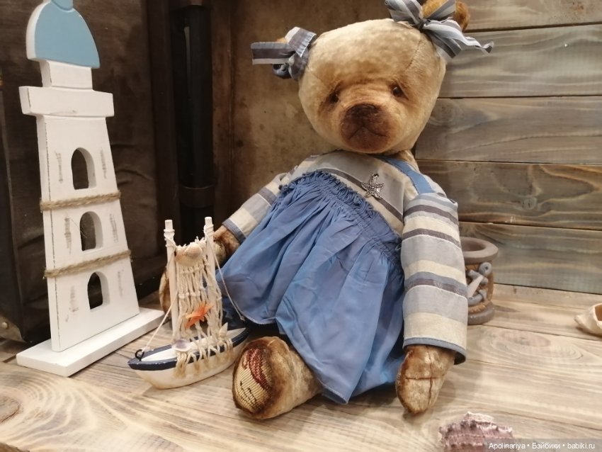 Полетт. Мечты о море — Авторские мишки Тедди и друзья: фото