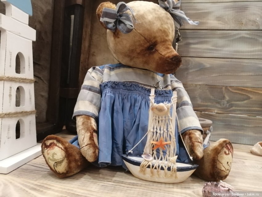 Полетт. Мечты о море — Авторские мишки Тедди и друзья: фото