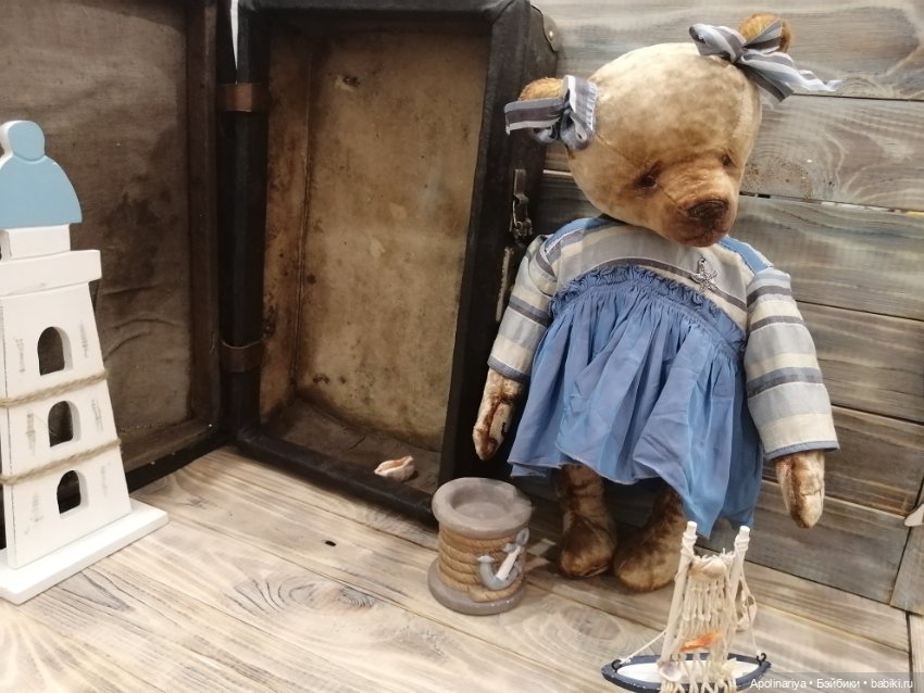 Полетт. Мечты о море — Авторские мишки Тедди и друзья: фото (фото 10)