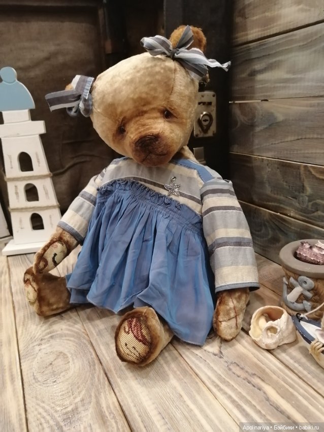 Полетт. Мечты о море — Авторские мишки Тедди и друзья: фото