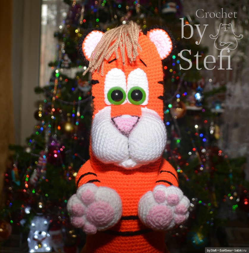 Тигрыш. Чехол на бутылку шампанского. Символ 2022 (фото 4)