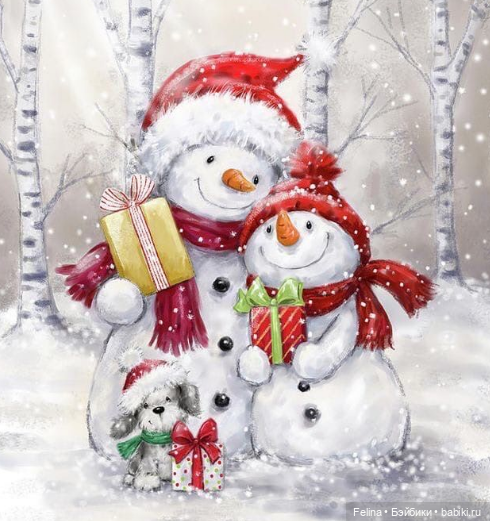 Плюшечки... Зимние денёчки