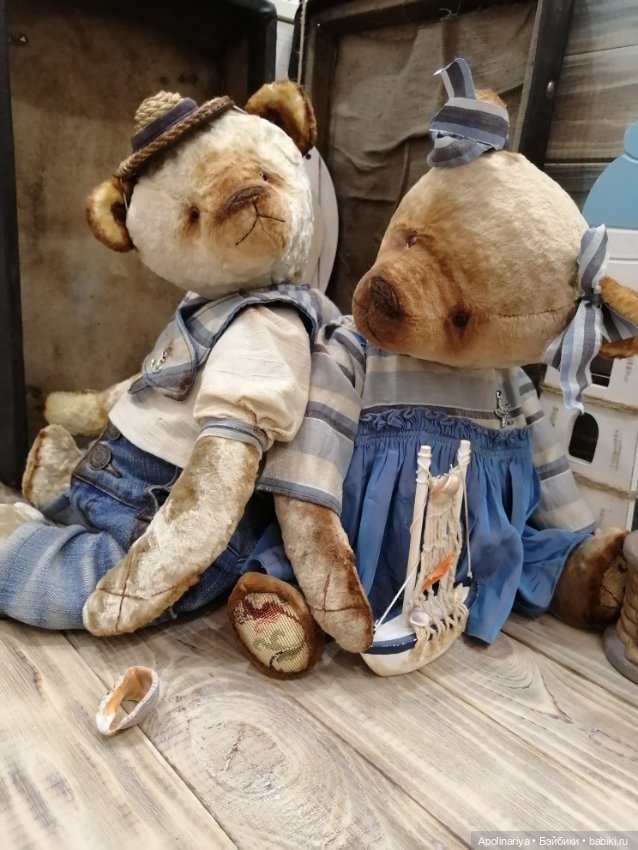 Gunter мишка - тедди — Авторские мишки Тедди и друзья: фото