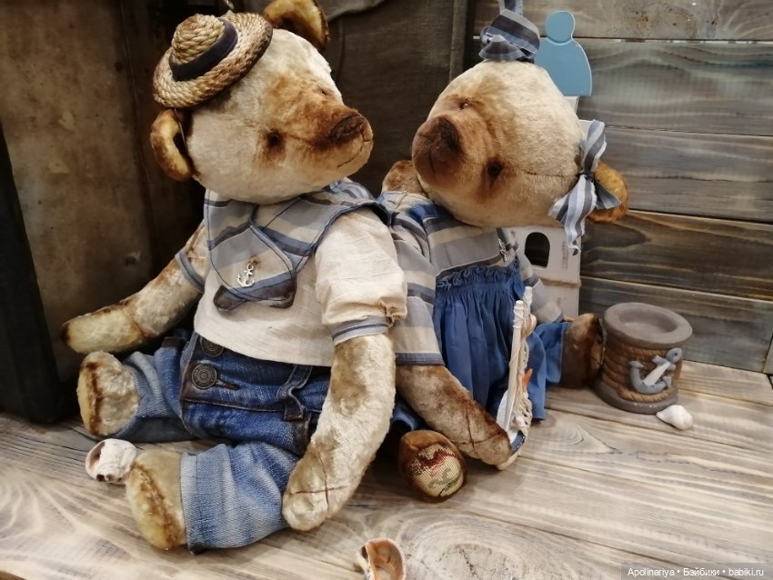 Gunter мишка - тедди — Авторские мишки Тедди и друзья: фото