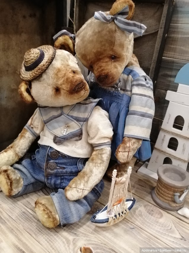 Gunter мишка - тедди — Авторские мишки Тедди и друзья: фото