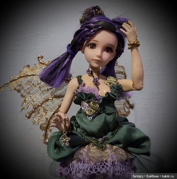 Гибридная кукла на основе рестлерши (фото 5)