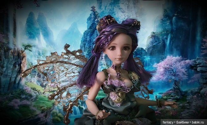 Гибридная кукла на основе рестлерши