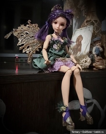 Гибридная кукла на основе рестлерши