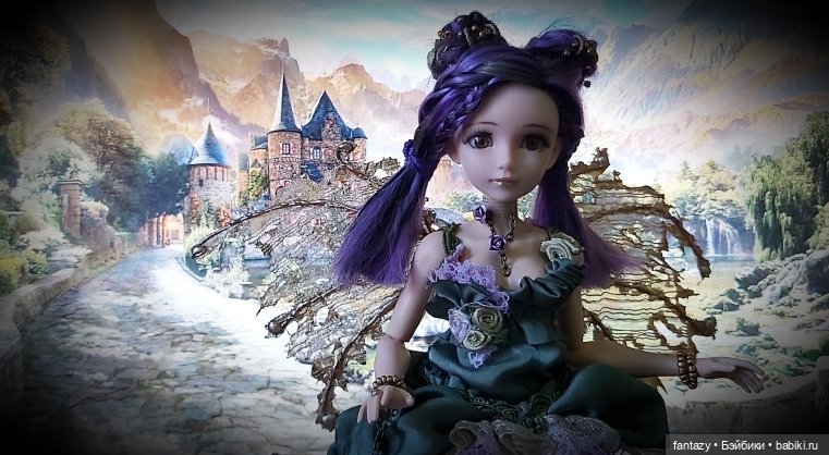 Гибридная кукла на основе рестлерши