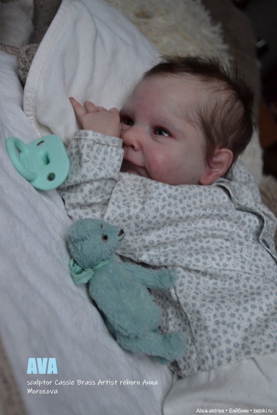 Ава родилась. Кукла реборн Анны Морозовой