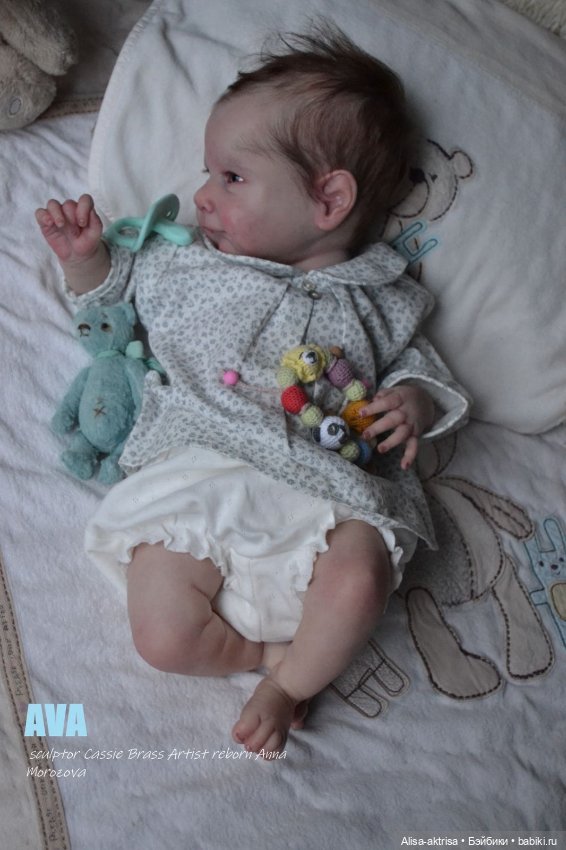 Ава родилась. Кукла реборн Анны Морозовой