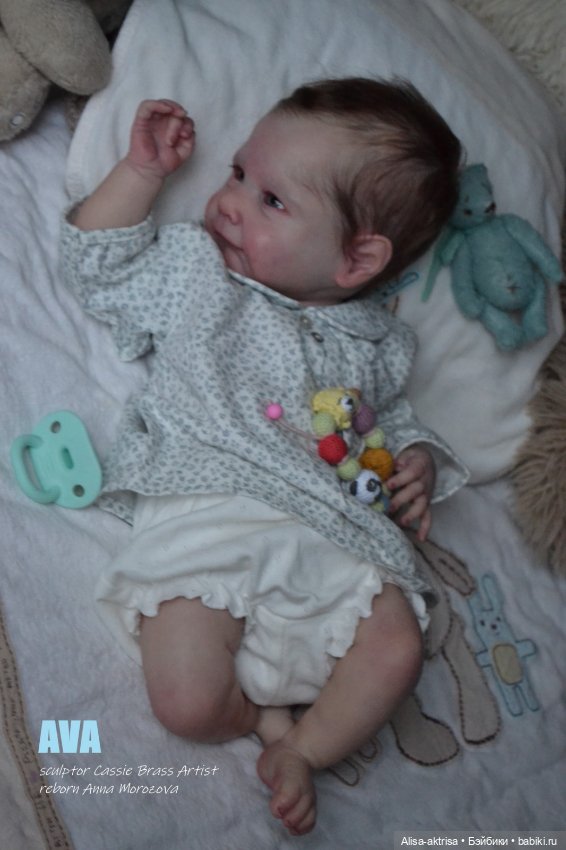 Ава родилась. Кукла реборн Анны Морозовой (фото 3)