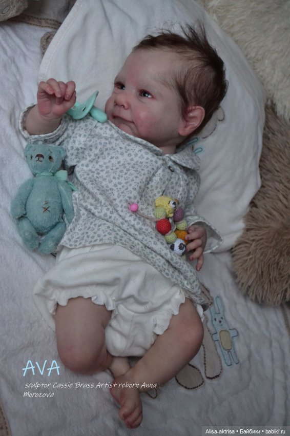 Ава родилась. Кукла реборн Анны Морозовой (фото 9)