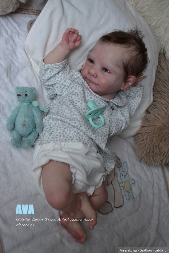 Ава родилась. Кукла реборн Анны Морозовой