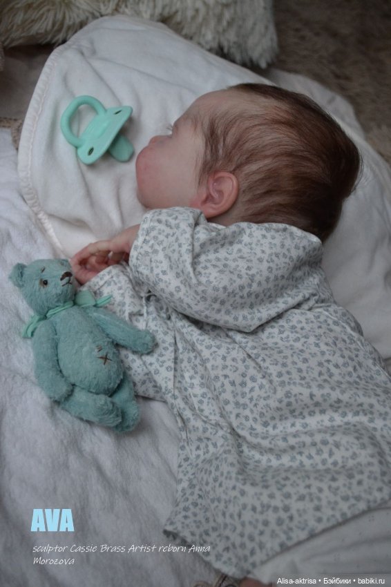 Ава родилась. Кукла реборн Анны Морозовой
