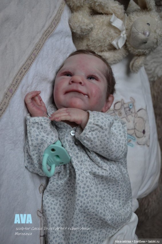 Ава родилась. Кукла реборн Анны Морозовой