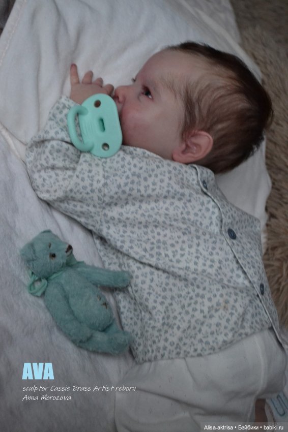 Ава родилась. Кукла реборн Анны Морозовой