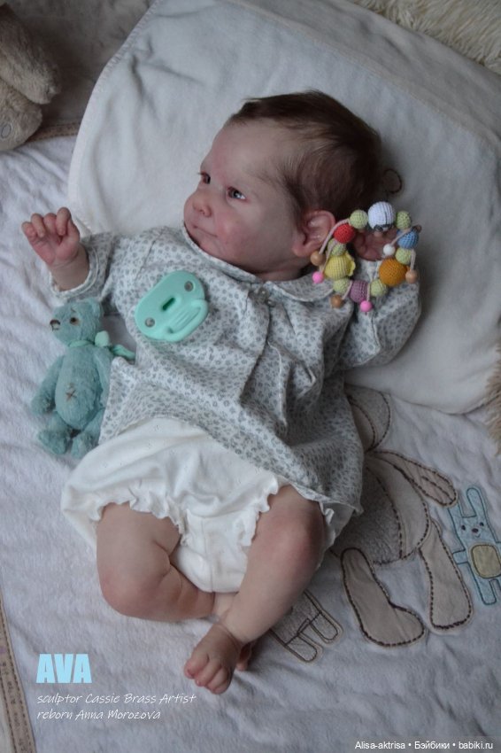 Ава родилась. Кукла реборн Анны Морозовой (фото 6)