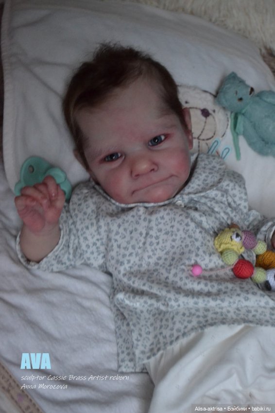 Ава родилась. Кукла реборн Анны Морозовой (фото 7)