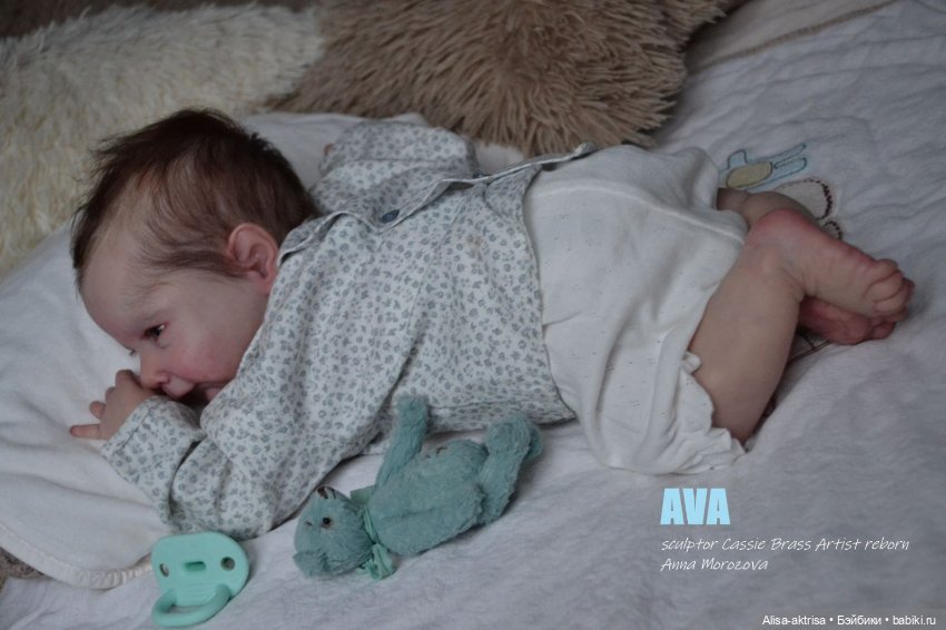 Ава родилась. Кукла реборн Анны Морозовой