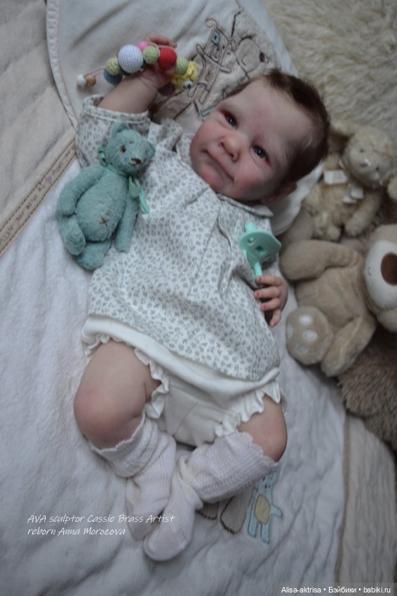 Ава родилась. Кукла реборн Анны Морозовой