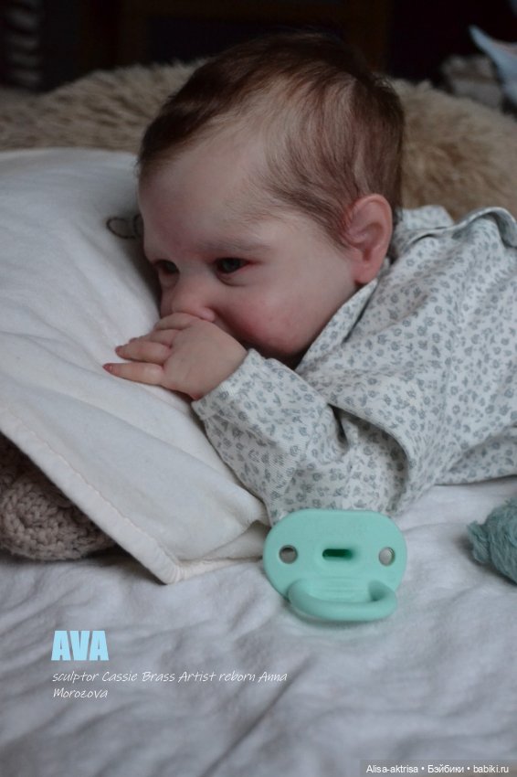 Ава родилась. Кукла реборн Анны Морозовой