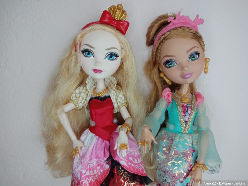 Подружки Эвер Афтер Хай - Эппл Вайт и Эшлин Элла (фото 3)