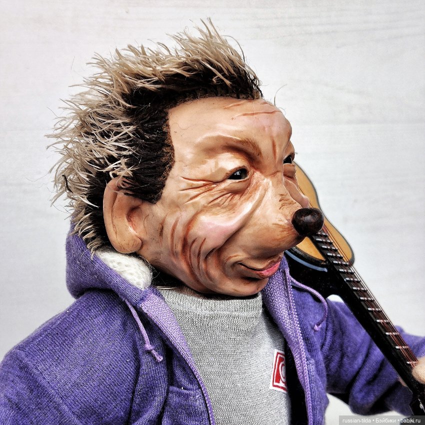 Портретный ёжик — Авторские портретные куклы по фото: галерея работ (фото 5)