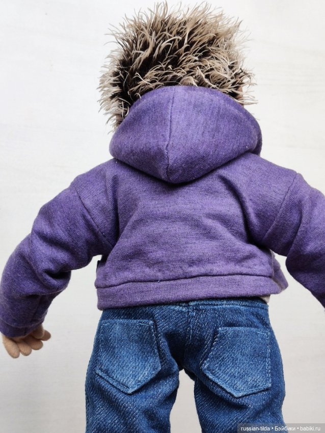 Портретный ёжик — Авторские портретные куклы по фото: галерея работ (фото 10)