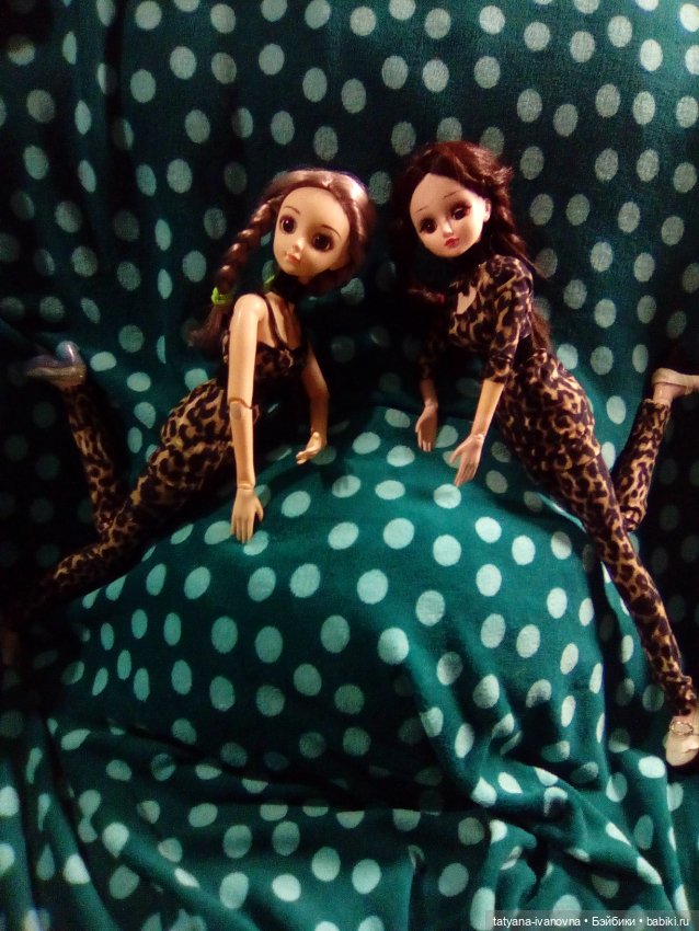 Куклы в леопардовых костюмах (фото 2)