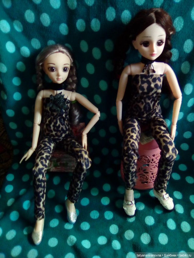 Куклы в леопардовых костюмах (фото 10)