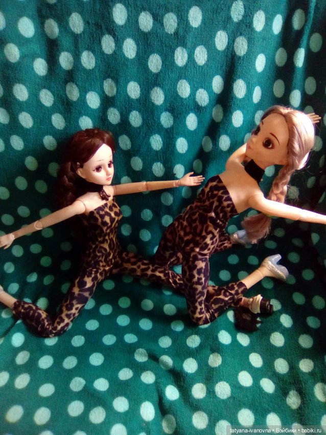 Куклы в леопардовых костюмах (фото 6)